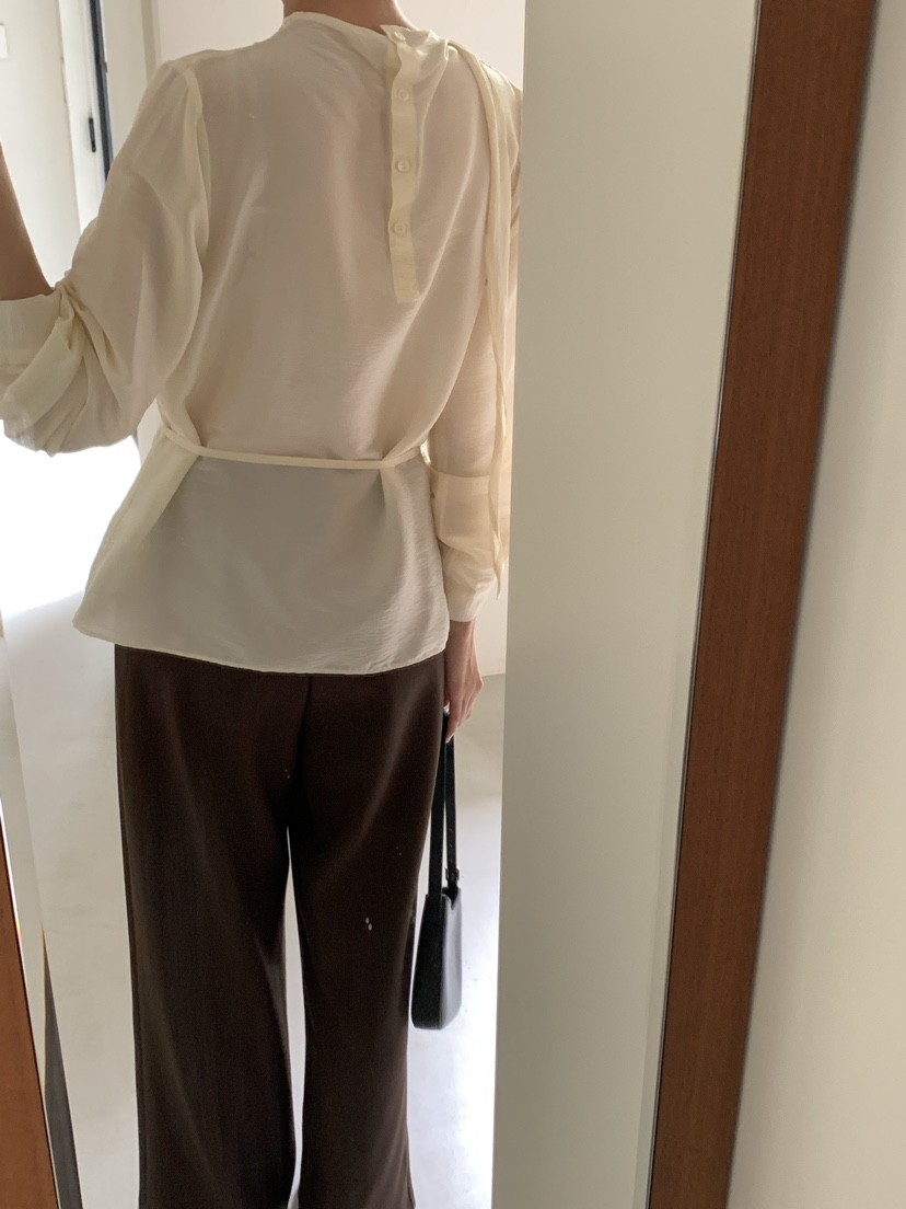 FRILL-T東大門㊣實拍女士新款熱賣25秋夏推薦人氣襯衫蕾絲衫FRILL-T襯衫/蕾絲衫