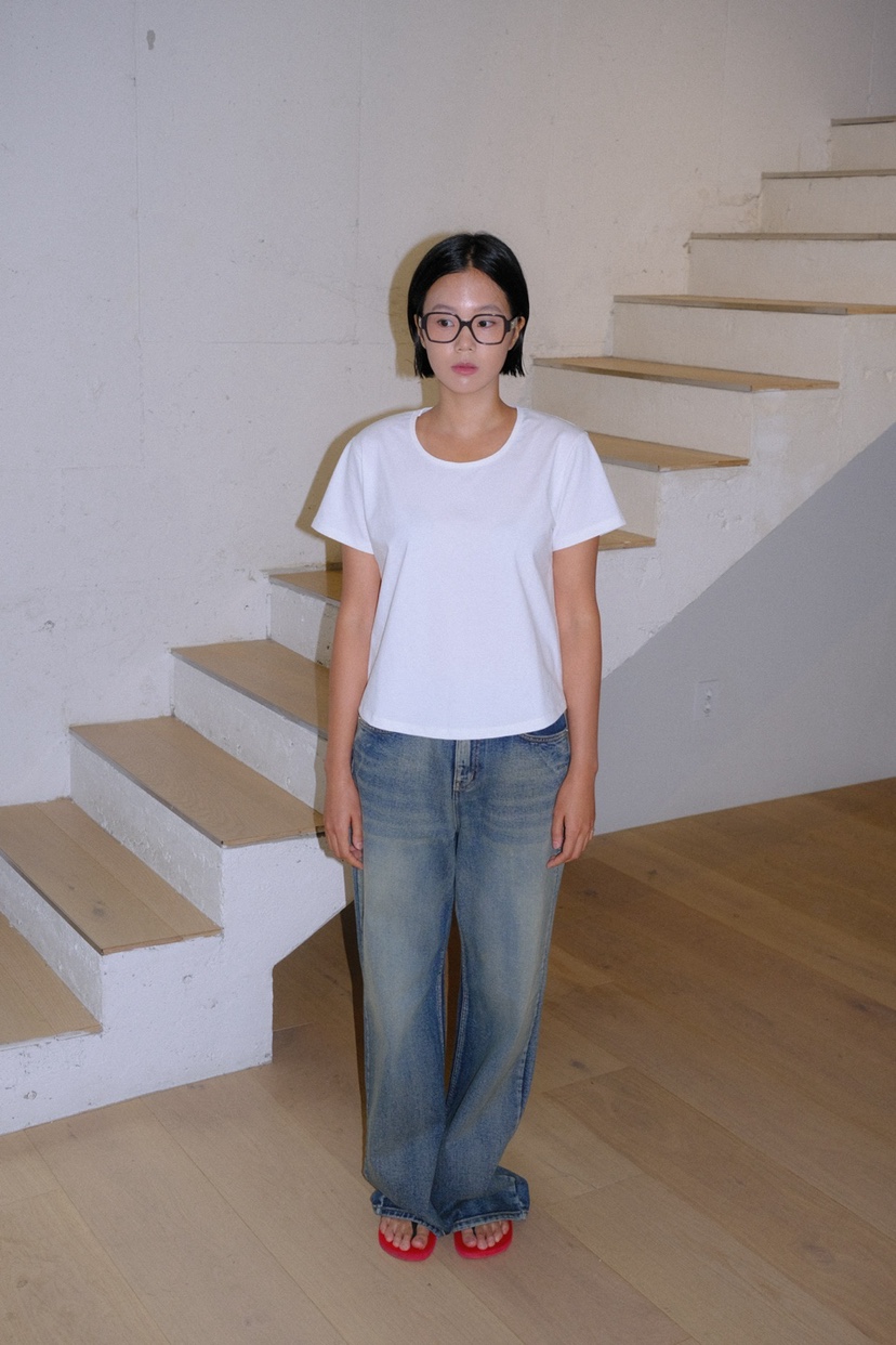 MURS韓國直郵㊣女裝新品25秋夏時尚職業真品推薦休閑熱賣T恤MURST恤圖色2