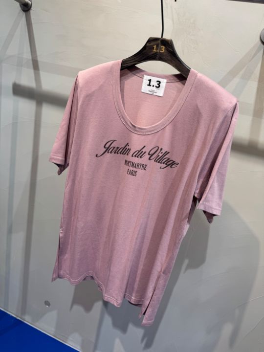 1.3東大門㊣直郵女士新品人氣真品推薦時尚25秋夏職業熱賣T恤1.3T恤