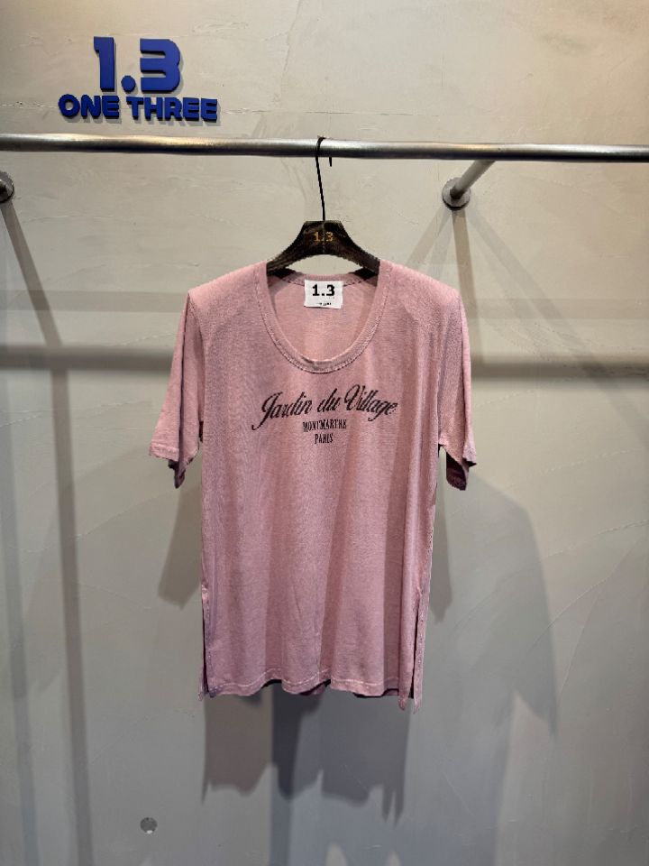 1.3東大門㊣直郵女士新品人氣真品推薦時尚25秋夏職業熱賣T恤1.3T恤圖色3