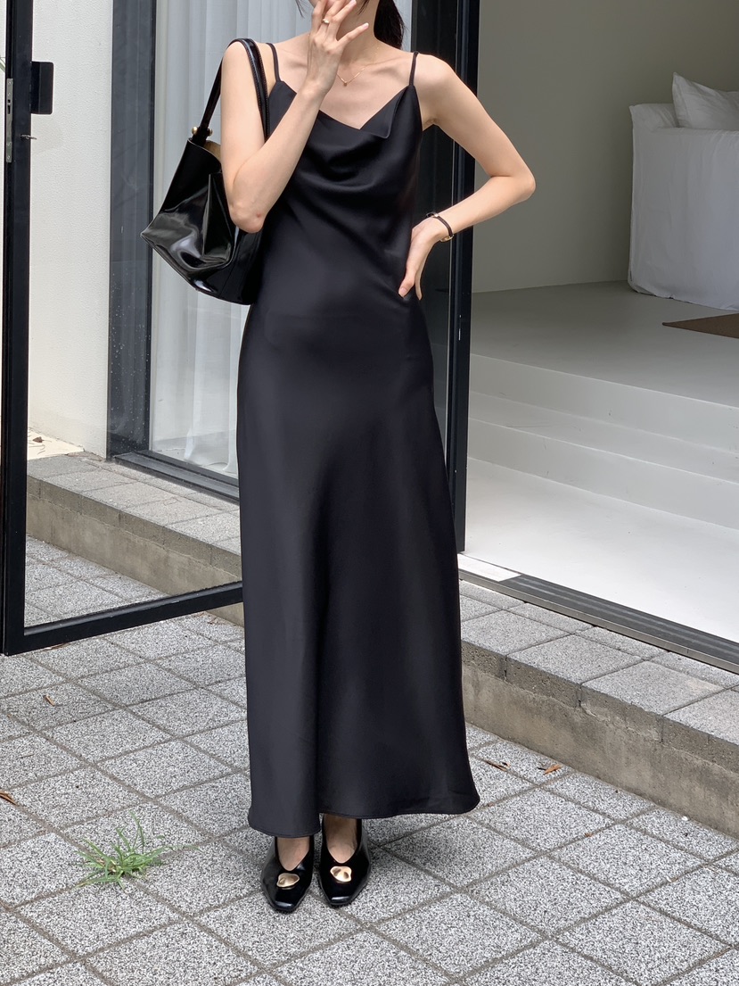 FRILL-T東大門㊣實拍女裝新品25秋夏時尚職業休閑熱賣連衣裙FRILL-T連衣裙圖色2