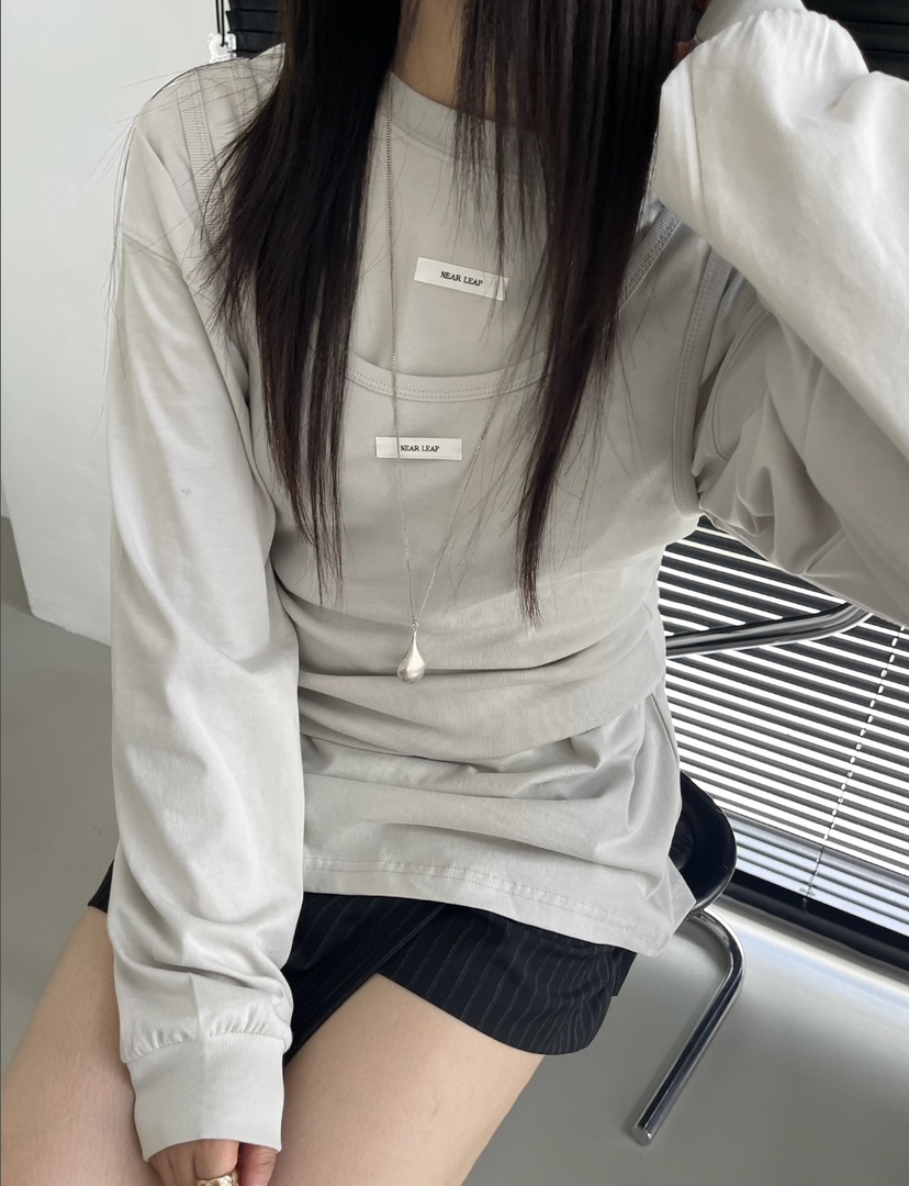 NEAR LEAP-P東大門㊣代購女士新品推薦人氣吊帶背心不含內搭NEAR LEAP吊帶/背心