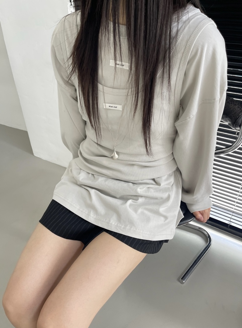 NEAR LEAP-P東大門㊣代購女士新品推薦人氣吊帶背心不含內搭NEAR LEAP吊帶/背心