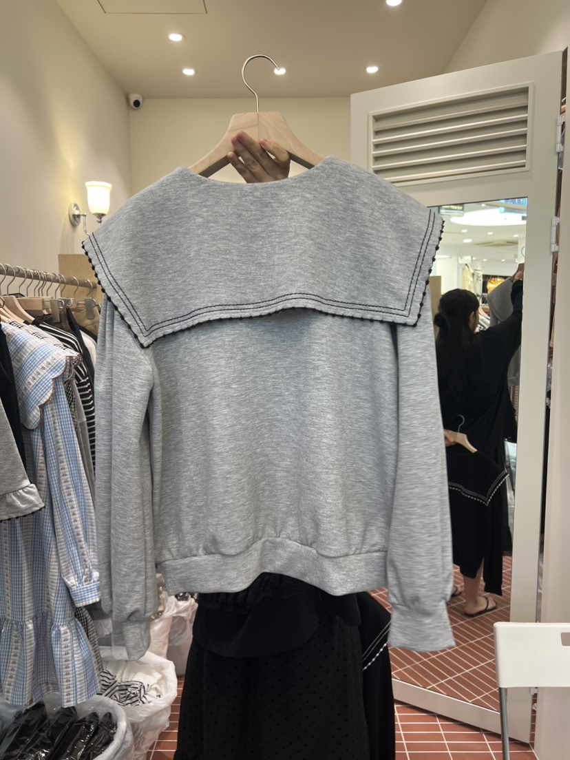 BE&BE東大門㊣代購女裝新品職業人氣熱賣25秋夏時尚衛衣BE&be衛衣