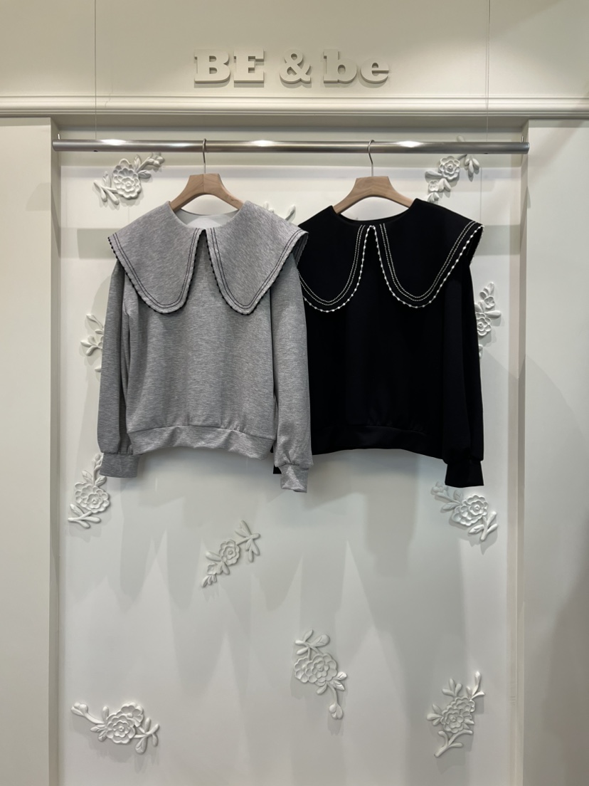 BE&BE東大門㊣代購女裝新品職業人氣熱賣25秋夏時尚衛衣BE&be衛衣