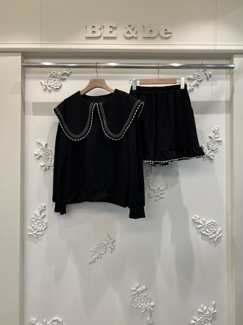 BE&BE東大門㊣代購女裝新品職業人氣熱賣25秋夏時尚衛衣BE&be衛衣