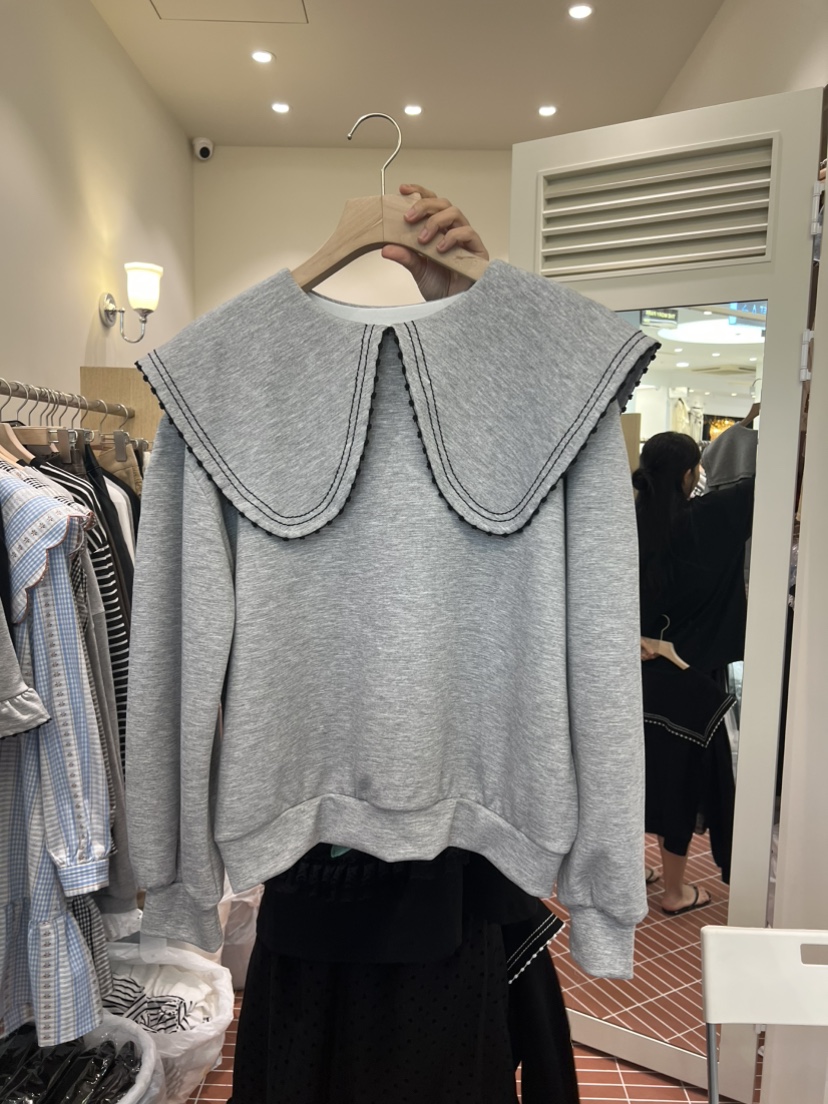 BE&BE東大門㊣代購女裝新品職業人氣熱賣25秋夏時尚衛衣BE&be衛衣