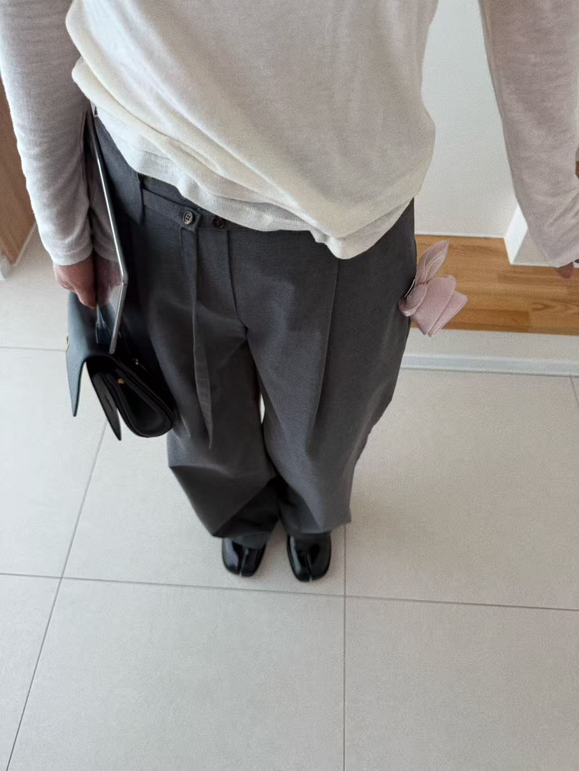 OLI SEOUL東大門㊣直郵女裝新款職業休閑熱賣真品人氣休閑褲OLI SEOUL休閑褲