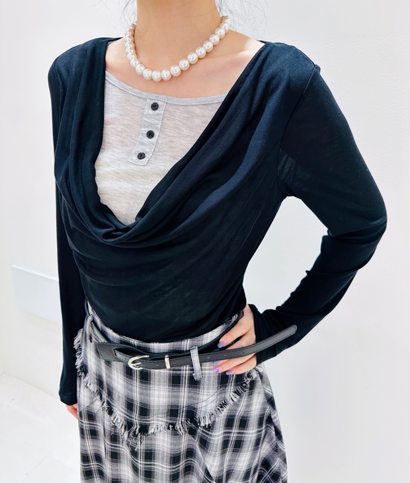 CORAL東大門㊣實拍女裝新品真品休閑熱賣時尚25秋夏長袖T恤CORAL長袖T恤