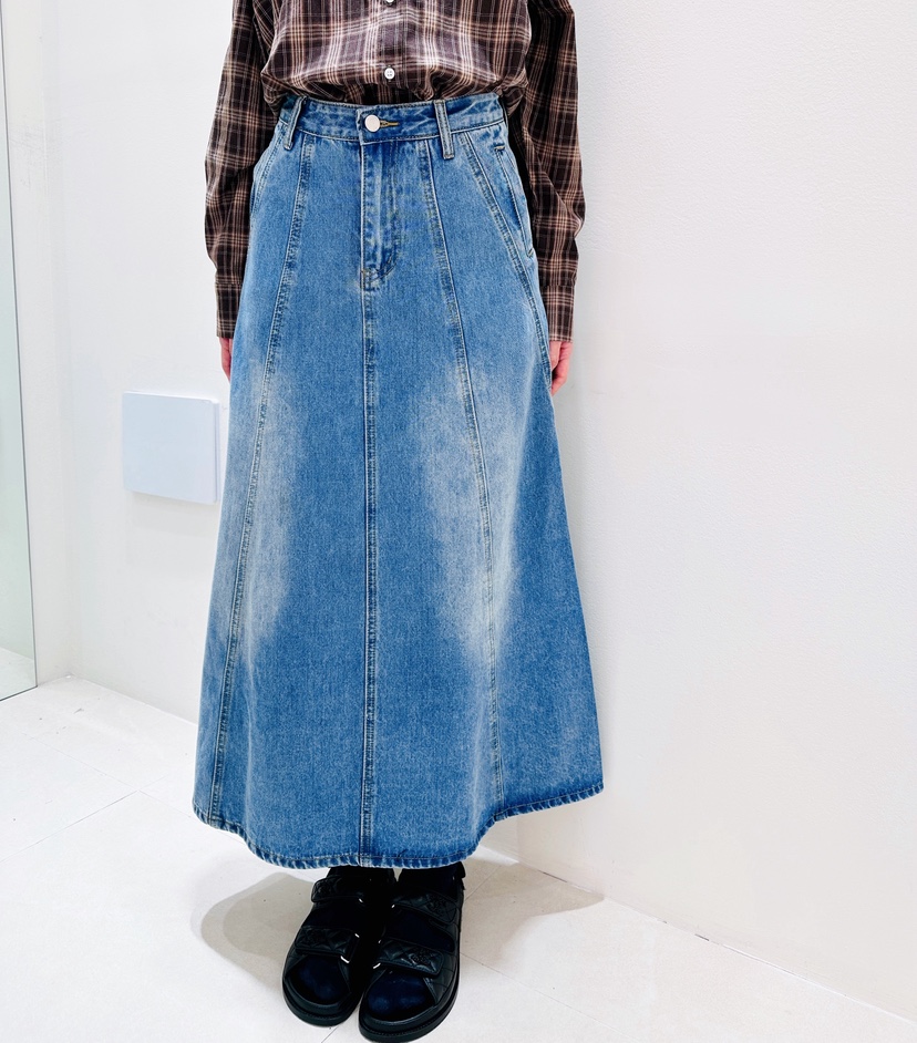 CORAL韓國代購㊣女裝新款推薦熱賣時尚休閑人氣真品職業長裙CORAL長裙