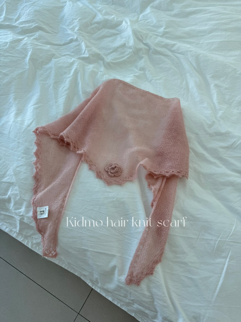 OLI SEOUL東大門㊣實拍女士新品熱賣25秋夏圍巾披肩馬海毛OLI SEOUL圍巾/披肩圖色3