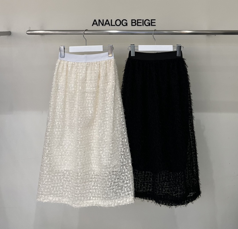 ANGLOG BEIGE東大門㊣實拍女裝新款職業推薦25秋夏半身裙中短裙ANGLOG BEIGE半身裙/中短裙