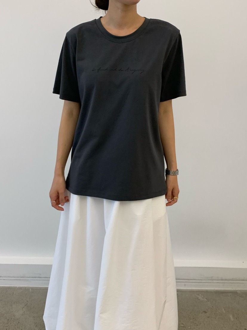 COBALT BLUE韓國代購㊣女士新款時尚休閑人氣熱賣推薦25秋夏T恤COBALT BLUET恤圖色2