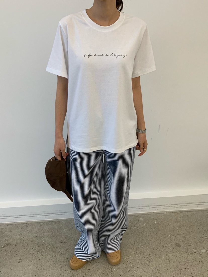 COBALT BLUE韓國代購㊣女士新款時尚休閑人氣熱賣推薦25秋夏T恤COBALT BLUET恤圖色5