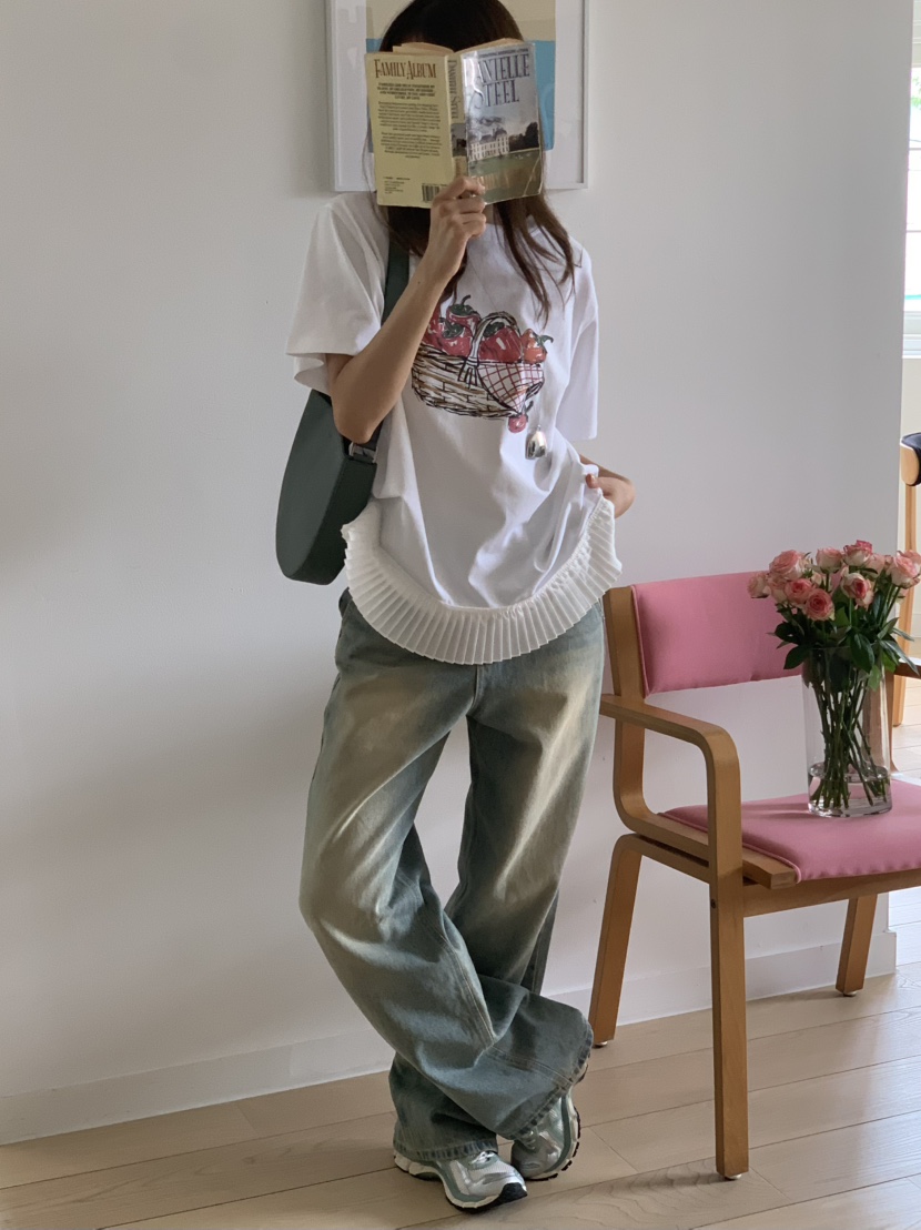 BEFORE SUNRISE東大門㊣直郵女裝新款25秋夏職業時尚牛仔褲BEFORE SUNRISE牛仔褲