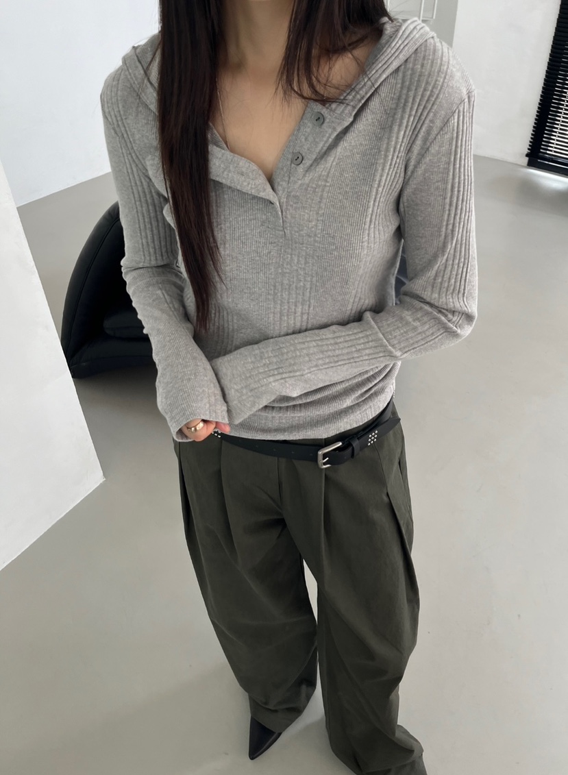 NEAR LEAP-P韓國代購㊣女士新品真品人氣熱賣職業長袖T恤NEAR LEAP長袖T恤