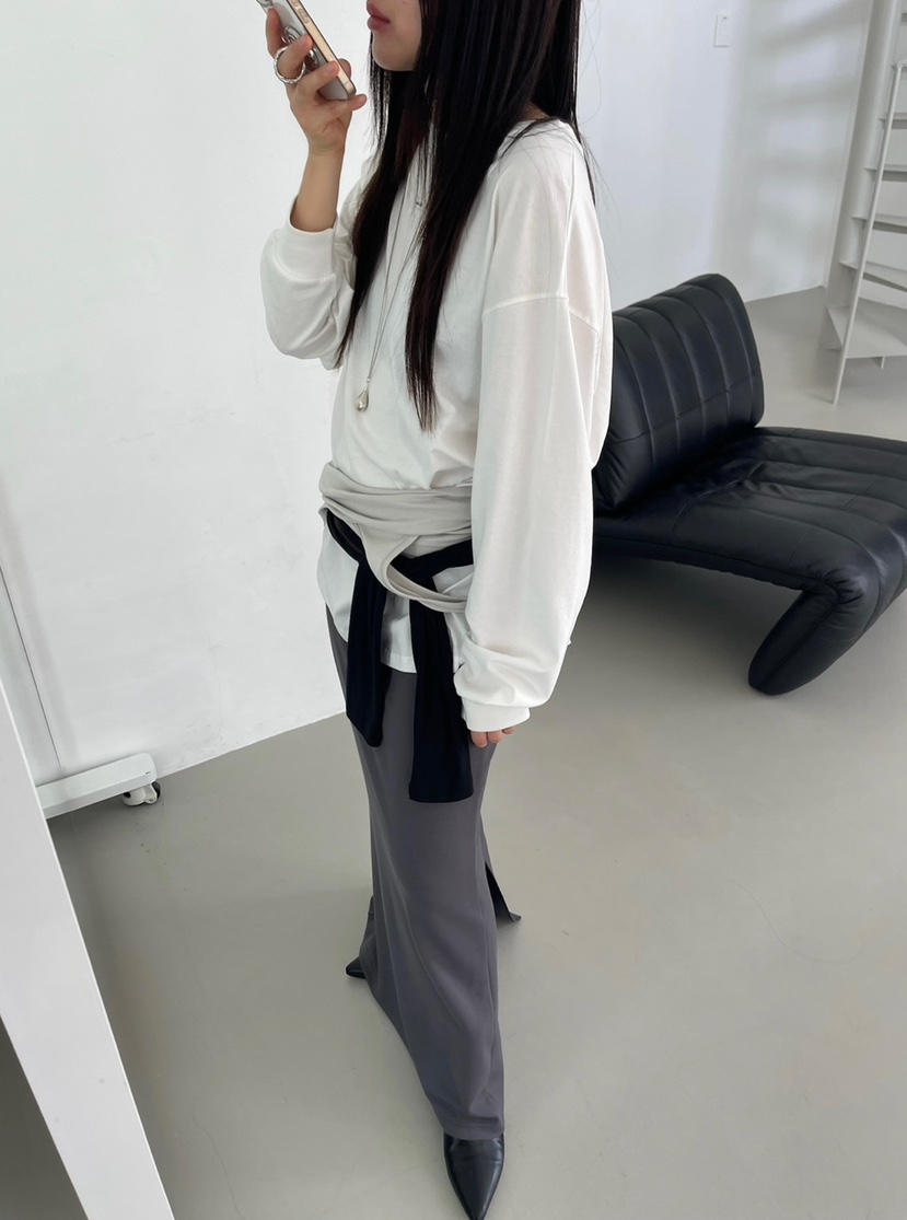 NEAR LEAP-P東大門㊣直郵女士新品熱賣25秋夏真品長袖T恤NEAR LEAP長袖T恤