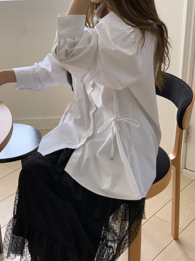BEFORE SUNRISE韓國直郵㊣女士新款推薦熱賣休閑襯衫蕾絲衫BEFORE SUNRISE襯衫/蕾絲衫