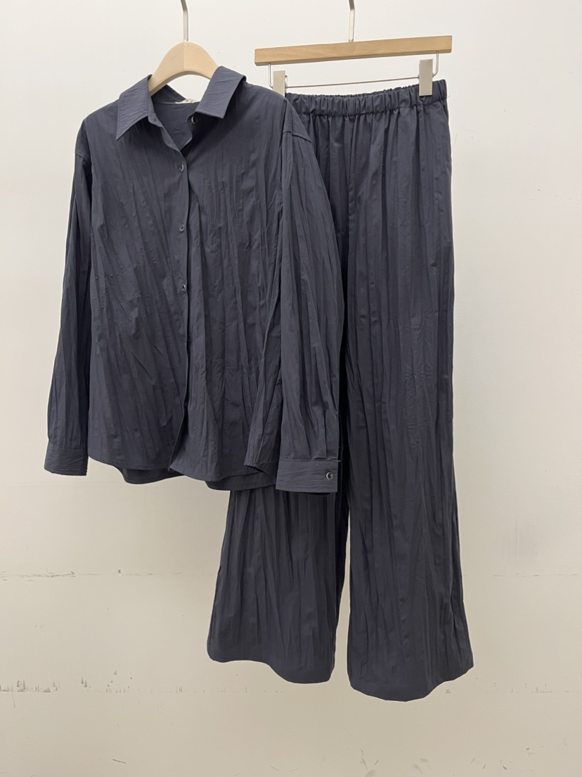 DARAK東大門㊣直郵女士新品職業推薦人氣時尚25秋夏休閑褲褶皺DARAK休閑褲