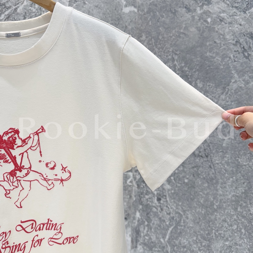 ROOKIE BUD韓國直郵㊣女裝新款時尚休閑職業真品25秋夏T恤ROOKIE BUD-PT恤