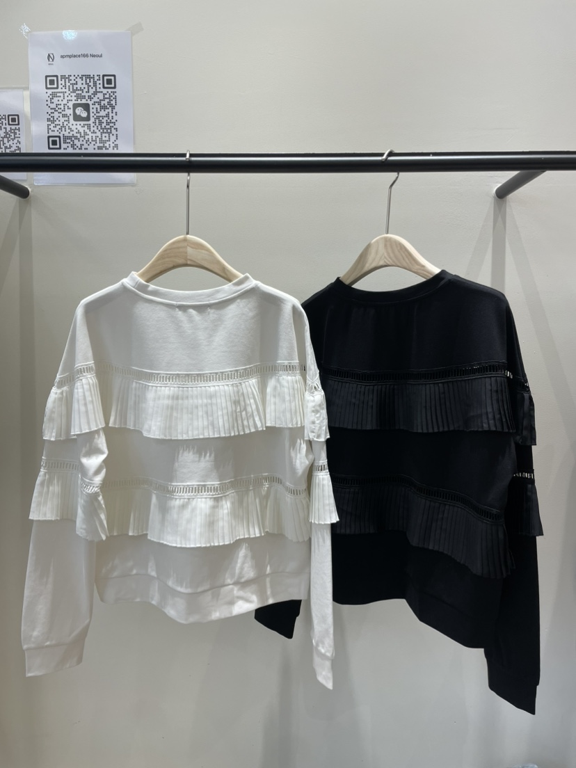 NEOUL東大門㊣直郵女士新品推薦25秋夏熱賣人氣真品職業衛衣NEOUL/ahin雙領標簽衛衣
