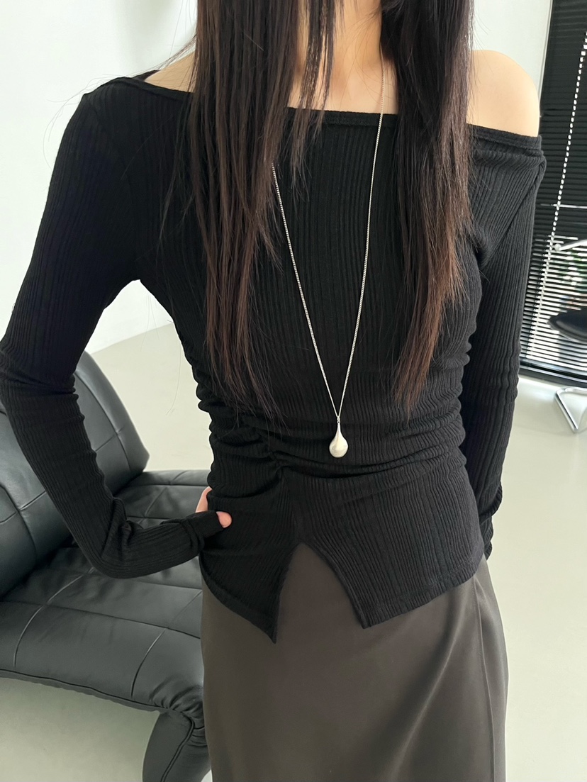 NEAR LEAP-P東大門㊣代購女裝新款熱賣25秋夏人氣長袖T恤NEAR LEAP長袖T恤