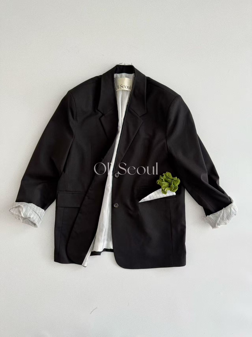 OLI SEOUL東大門㊣直郵女裝新品人氣熱賣時尚職業25秋夏夾克OLI SEOUL夾克圖色2