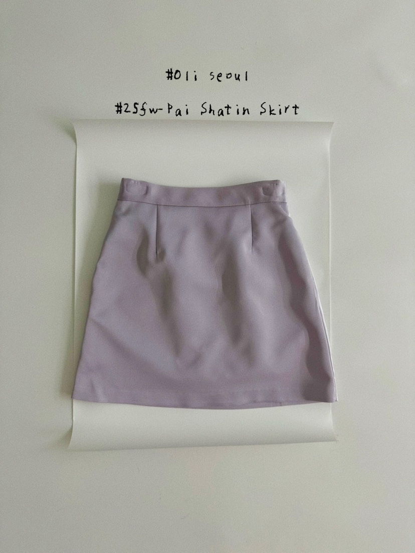 OLI SEOUL東大門㊣實拍女裝新品休閑職業熱賣真品25秋夏短裙OLI SEOUL短裙圖色2