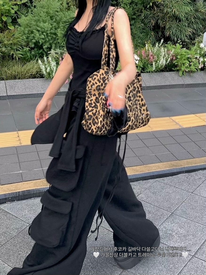 SEOLO韓國代購㊣女裝新款人氣熱賣推薦25秋夏時尚休閑休閑褲Seolo seoul休閑褲