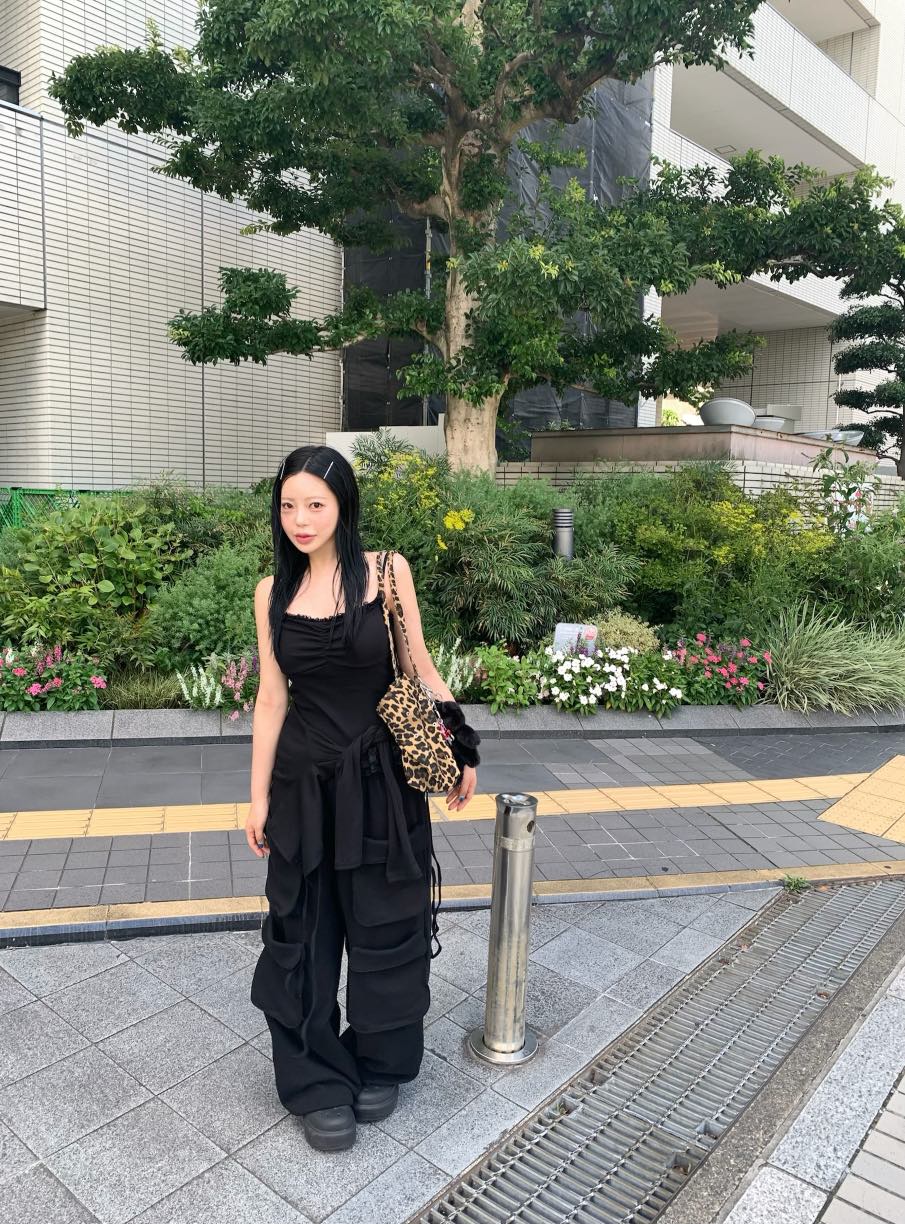 SEOLO韓國代購㊣女裝新款人氣熱賣推薦25秋夏時尚休閑休閑褲Seolo seoul休閑褲
