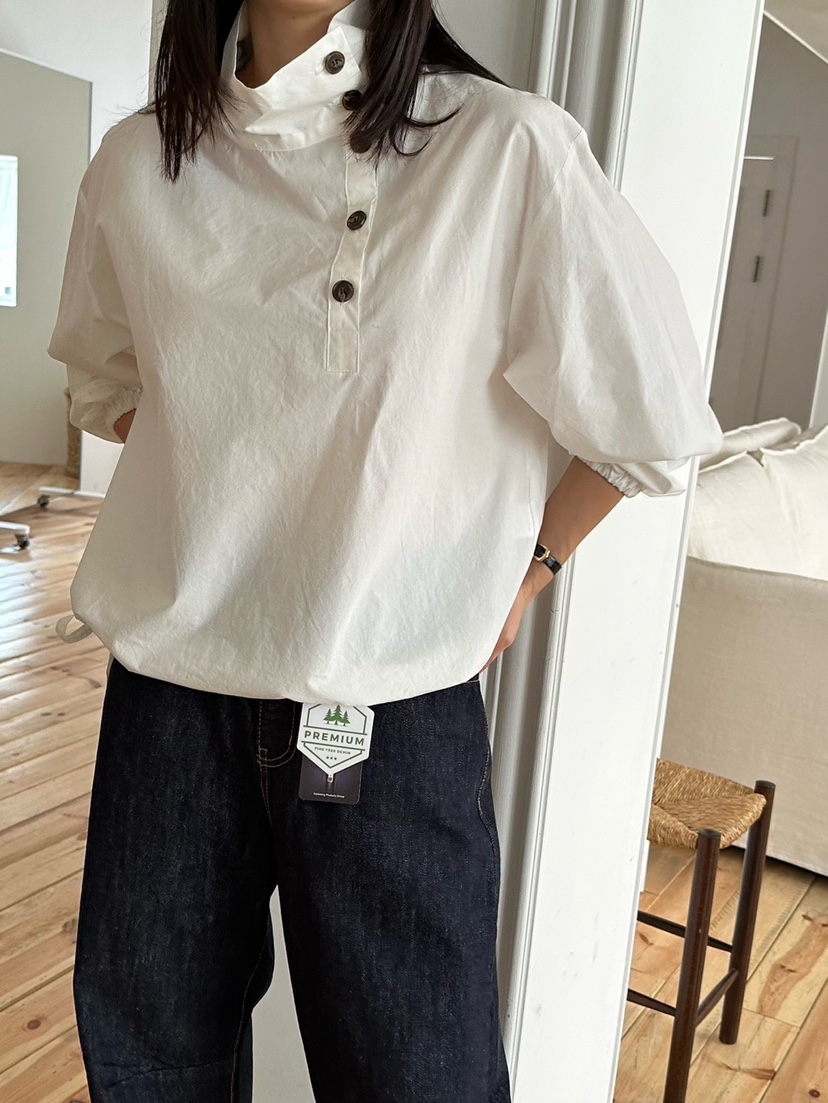 LE VASE韓國直郵㊣女士新品推薦人氣熱賣休閑真品襯衫蕾絲衫LE VASE襯衫/蕾絲衫