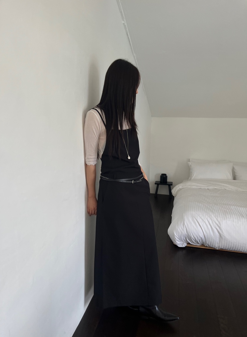 NEAR LEAP-P韓國直郵㊣女士新款推薦連衣裙不含腰帶不含內搭NEAR LEAP連衣裙