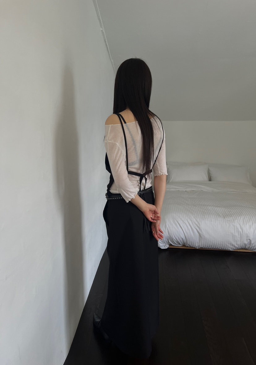 NEAR LEAP-P韓國直郵㊣女士新款推薦連衣裙不含腰帶不含內搭NEAR LEAP連衣裙