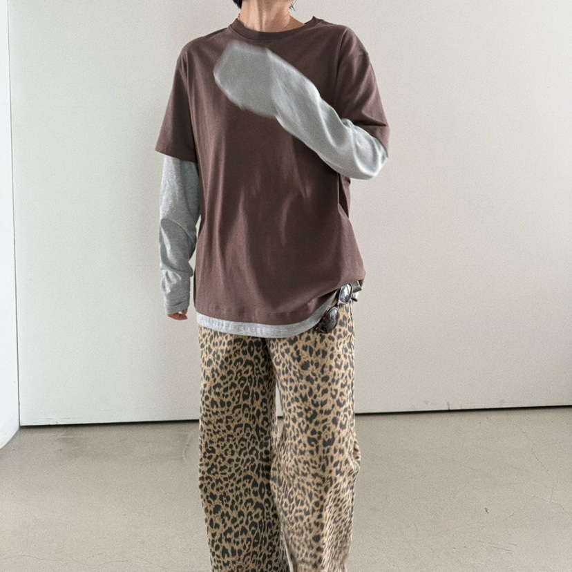 OLI SEOUL東大門㊣代購女士新品25秋夏熱賣休閑推薦牛仔褲OLI SEOUL牛仔褲