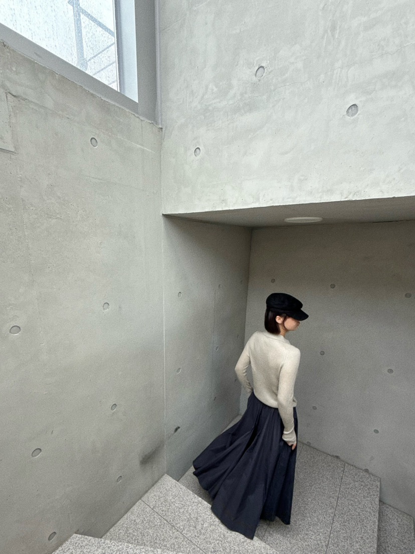 OLI SEOUL韓國代購㊣女裝新款25秋夏人氣職業時尚休閑長裙OLI SEOUL長裙