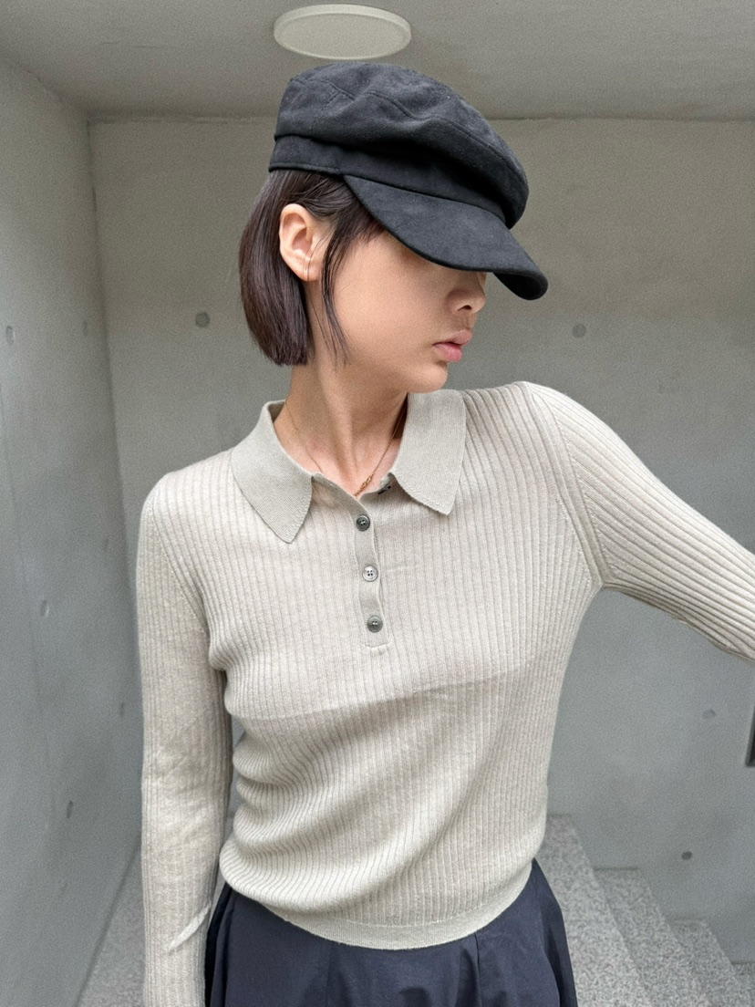 OLI SEOUL東大門㊣實拍女裝新款時尚休閑25秋夏職業針織衫OLI SEOUL針織衫