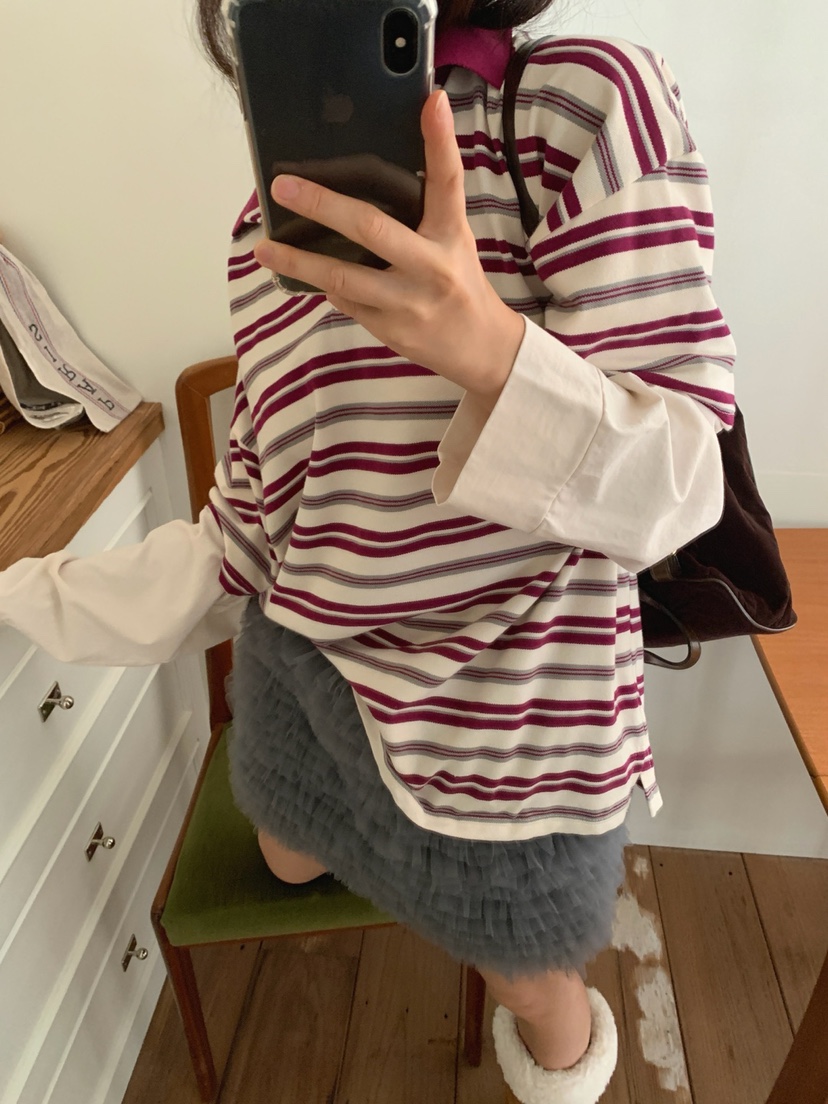 JKICHI東大門㊣直郵女士新品推薦時尚熱賣休閑長袖T恤假兩件JKICHI長袖T恤