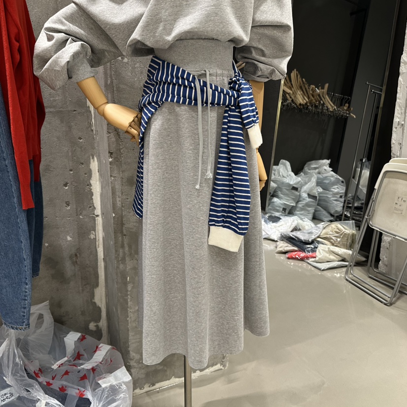 JUNI韓國直郵㊣女裝新款時尚推薦真品休閑25秋夏人氣熱賣長裙my juni長裙圖色2