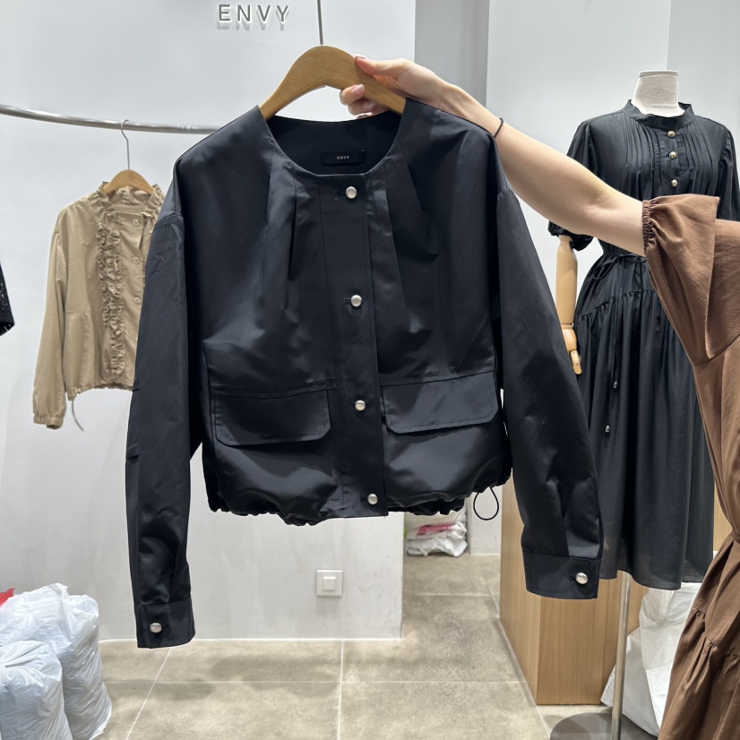 ENVY東大門㊣直郵女士新款真品25秋夏職業人氣推薦熱賣夾克ENVY夾克圖色2