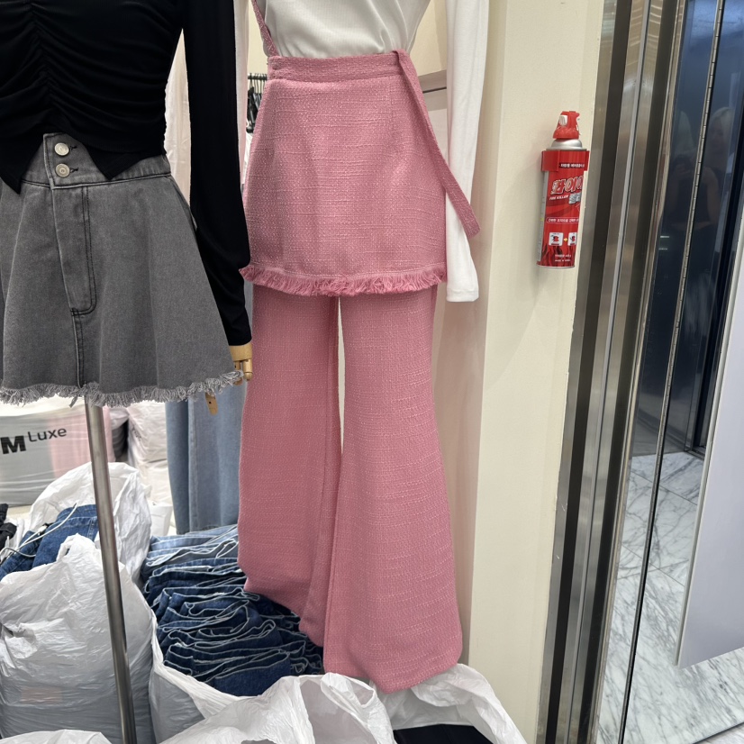 MONOPOLY韓國直郵㊣女裝新品熱賣25秋夏推薦人氣職業背帶褲MONOPOLY背帶褲圖色1