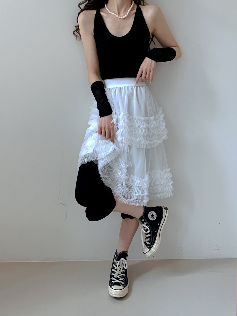 JKICHI韓國直郵㊣女士新款25秋夏真品推薦時尚半身裙中短裙JKICHI半身裙/中短裙