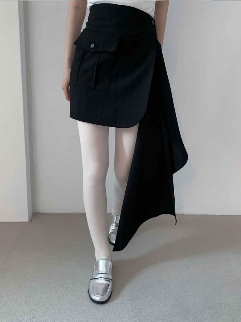 JKICHI韓國直郵㊣女士新品時尚熱賣人氣推薦25秋夏職業短裙JKICHI短裙圖色2