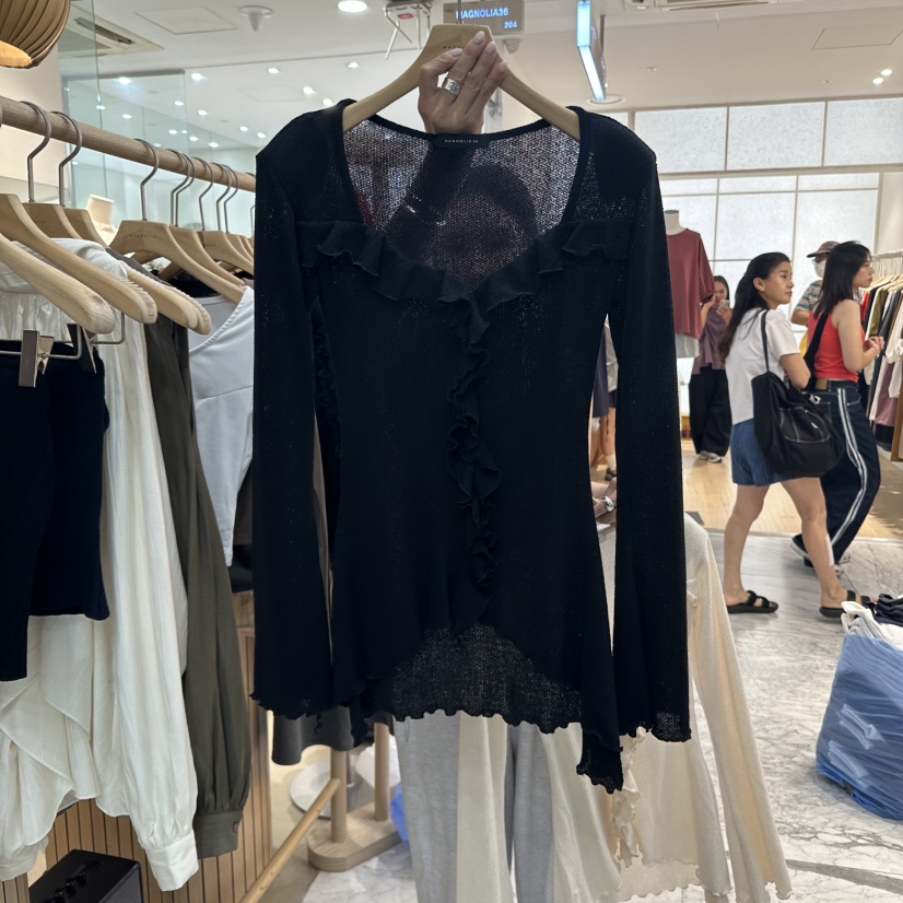 MAGNOLIA36-L東大門㊣直郵女士新品職業真品熱賣時尚長袖T恤MAGNOLIA36-L長袖T恤圖色3
