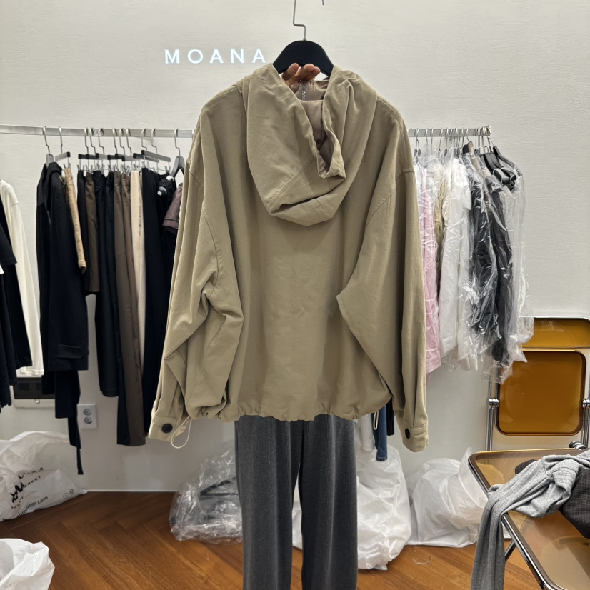MOANA東大門㊣實拍女裝新款真品職業推薦夾克不含內搭連帽衫MOANA夾克