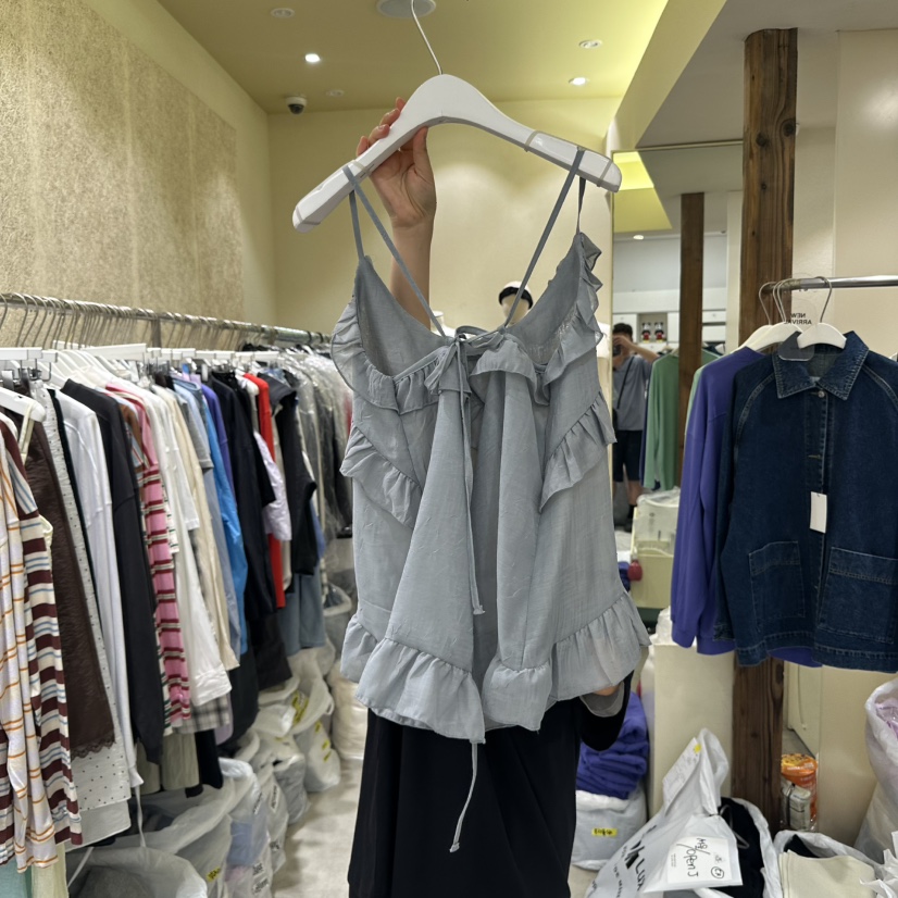 REFLAT韓國直郵㊣女裝新款推薦休閑熱賣真品25秋夏吊帶背心REFLAT吊帶/背心