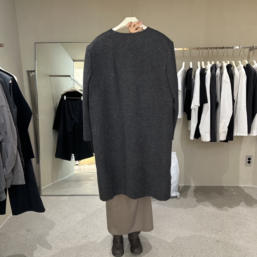 ABLESTUDIO東大門㊣實拍女裝新品人氣真品職業休閑中長款大衣ABLESTUDIO中長款大衣