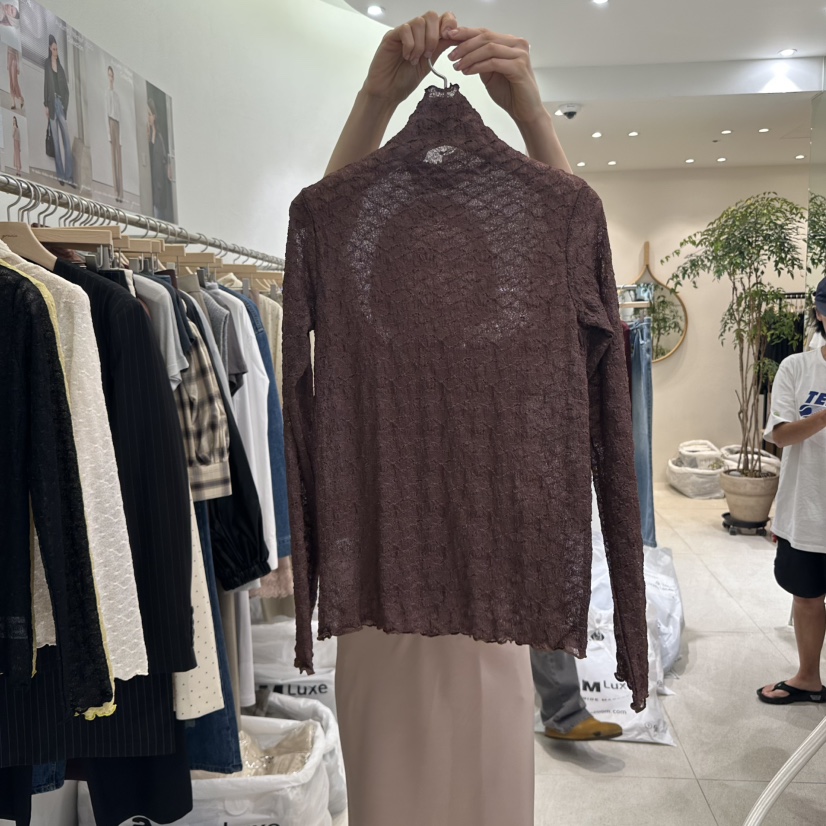 GRACIA韓國代購㊣女士新品熱賣推薦真品25秋夏時尚人氣長袖T恤GRACIA長袖T恤