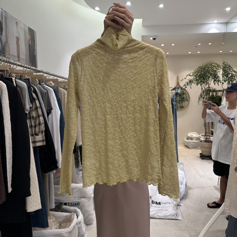 GRACIA韓國代購㊣女士新品熱賣推薦真品25秋夏時尚人氣長袖T恤GRACIA長袖T恤圖色2