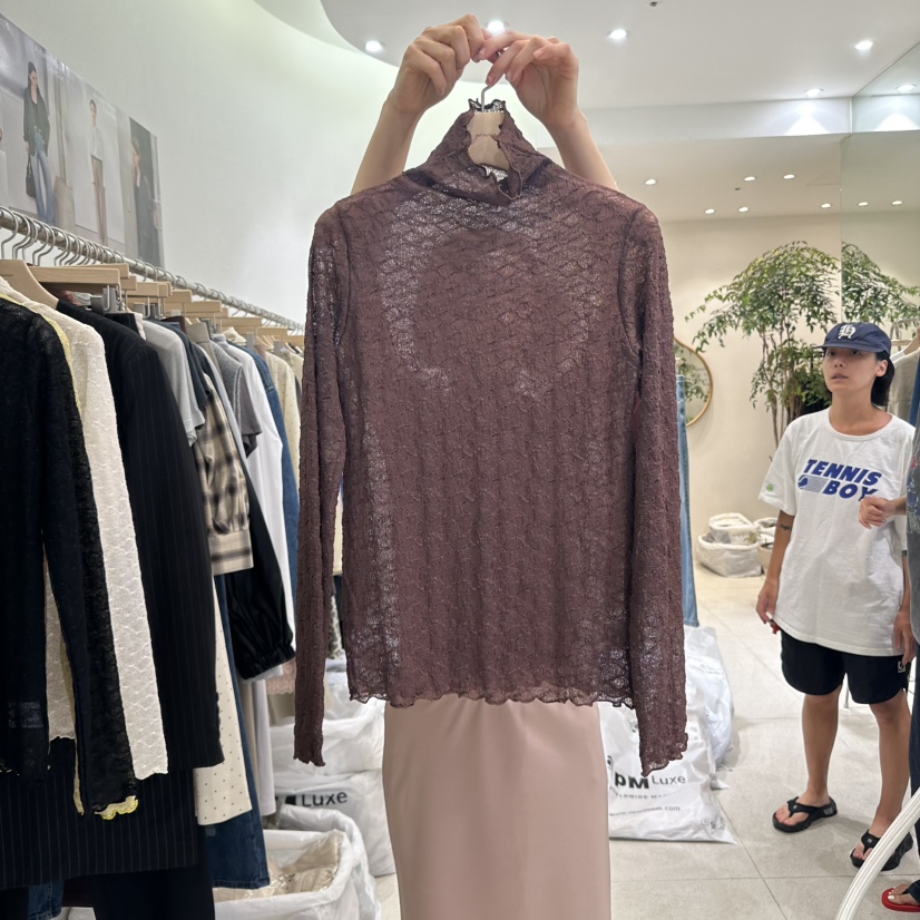 GRACIA韓國代購㊣女士新品熱賣推薦真品25秋夏時尚人氣長袖T恤GRACIA長袖T恤圖色3