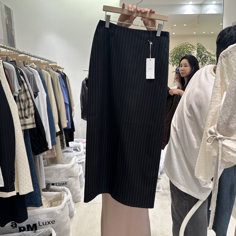 GRACIA韓國直郵㊣女士新品時尚真品推薦職業休閑25秋夏長裙GRACIA長裙圖色2